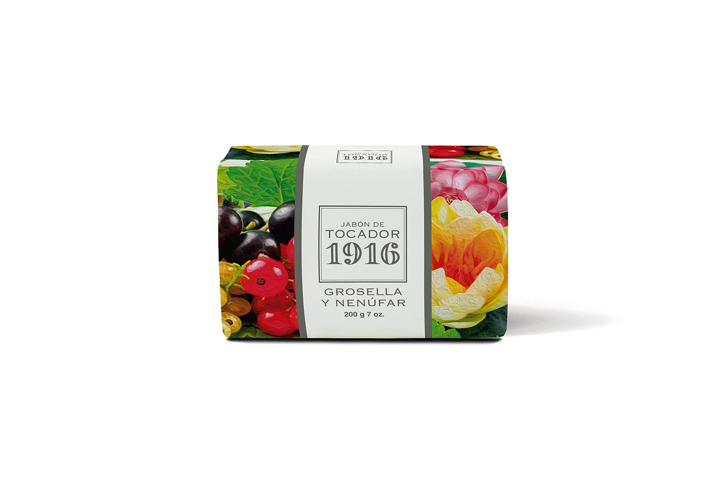 1916 - Mango y Frambuesa 200 gr, Jabón Natural, Piel Limpia y Perfumada, Jabón en Pastilla, Método Tradicional, Jabón de Manos y Facial, Flor y Fruta Mediterránea, Fragancia Deliciosa