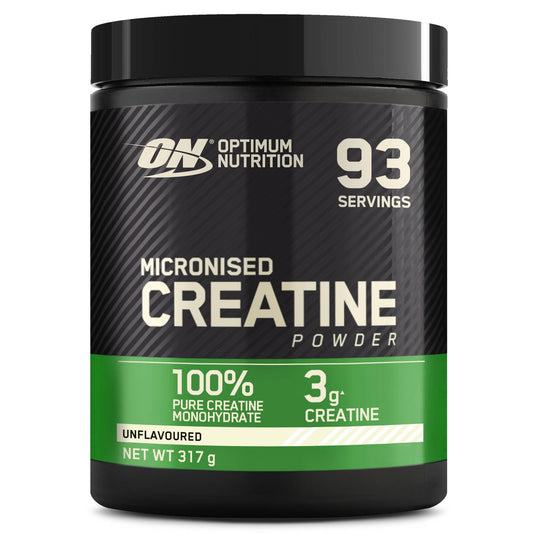 Creatina en polvo micronizada Optimum Nutrition