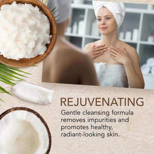 Jabón Natural al Aceite de Coco con Manteca de Karité