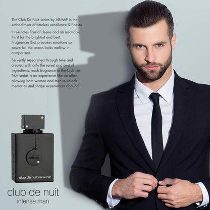 Armaf Club De Nuit - Perfume intenso para hombre EDT, 105 ml