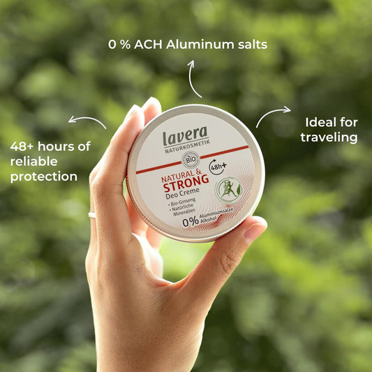 Crema desodorante natural fuerte