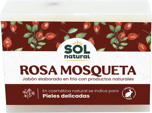 SOLNATURAL Natural RoseMosqueta Soap 100 g, Not applicable