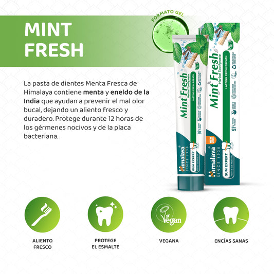 Himalaya Herbals Mint Toothpaste — 75 ml
